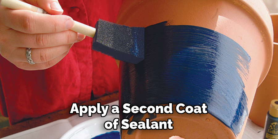 Apply a Second Coat of Sealant