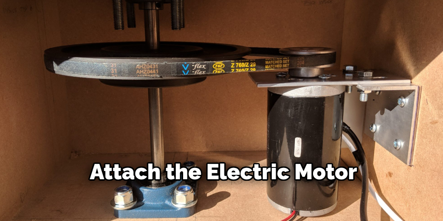 Attach the Electric Motor