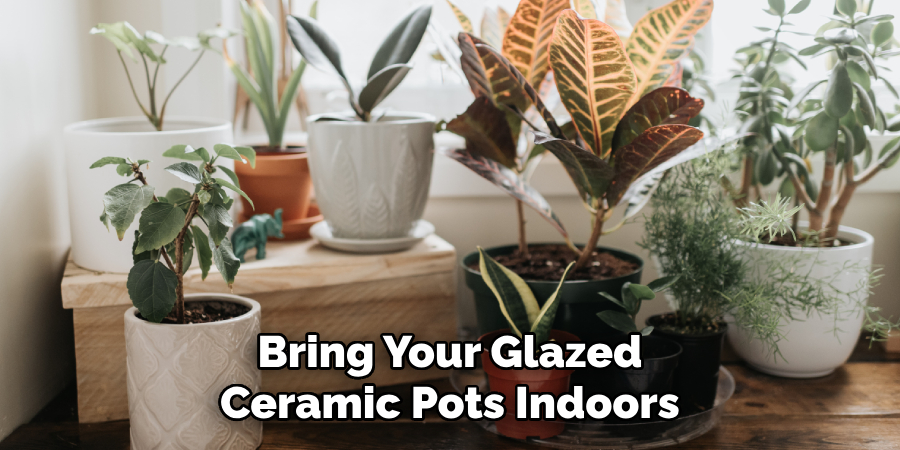 Bring Your Glazed Ceramic Pots Indoors