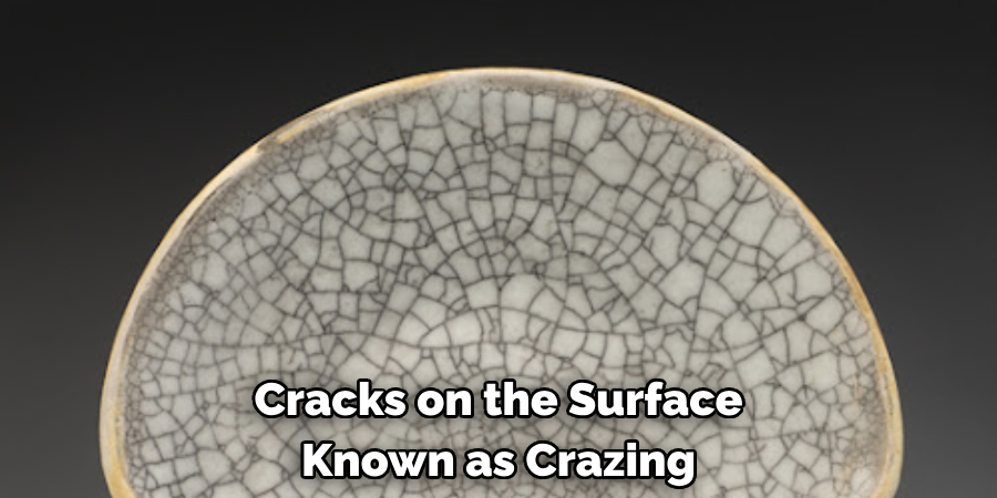 Cracks on the Surface Known as Crazing