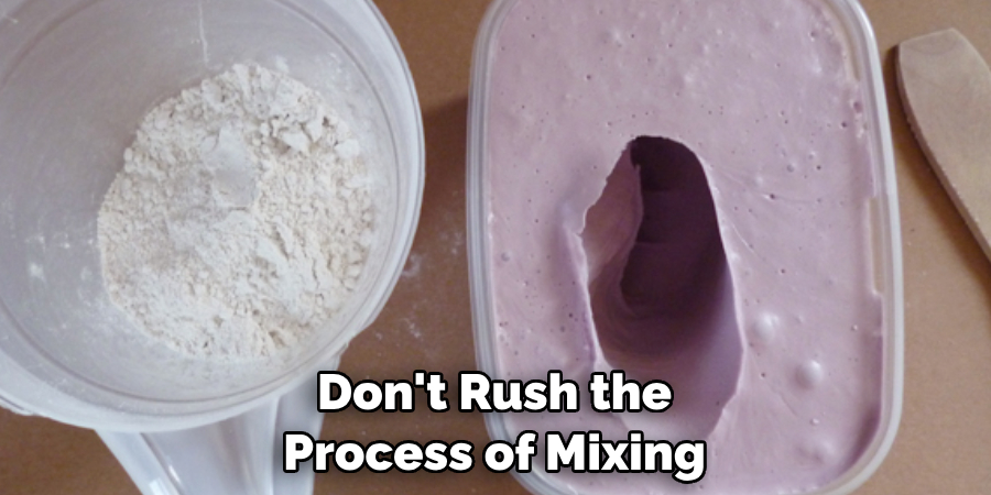 Don't Rush the Process of Mixing