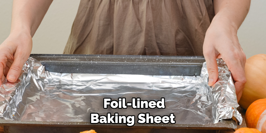 Foil-lined Baking Sheet 