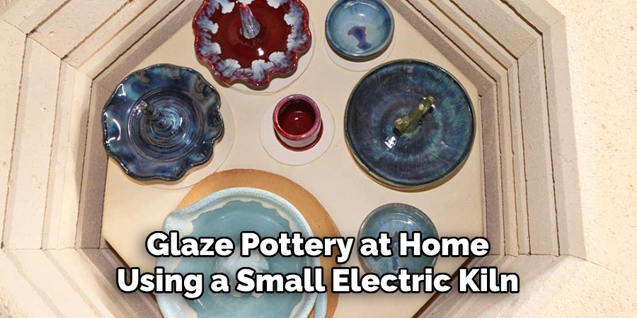 Glaze Pottery at Home Using a Small Electric Kiln