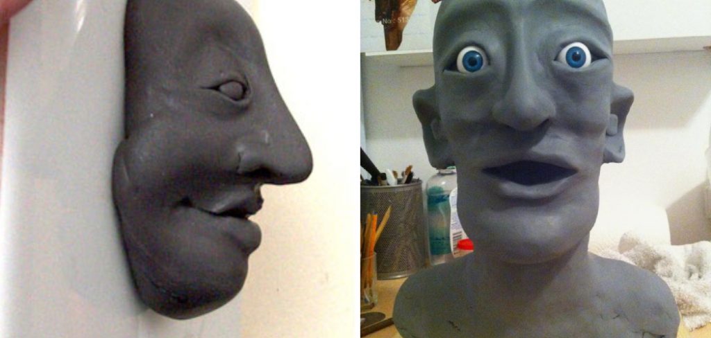 How to Make a Face with Clay