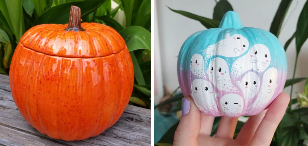 How to Paint a Ceramic Pumpkin