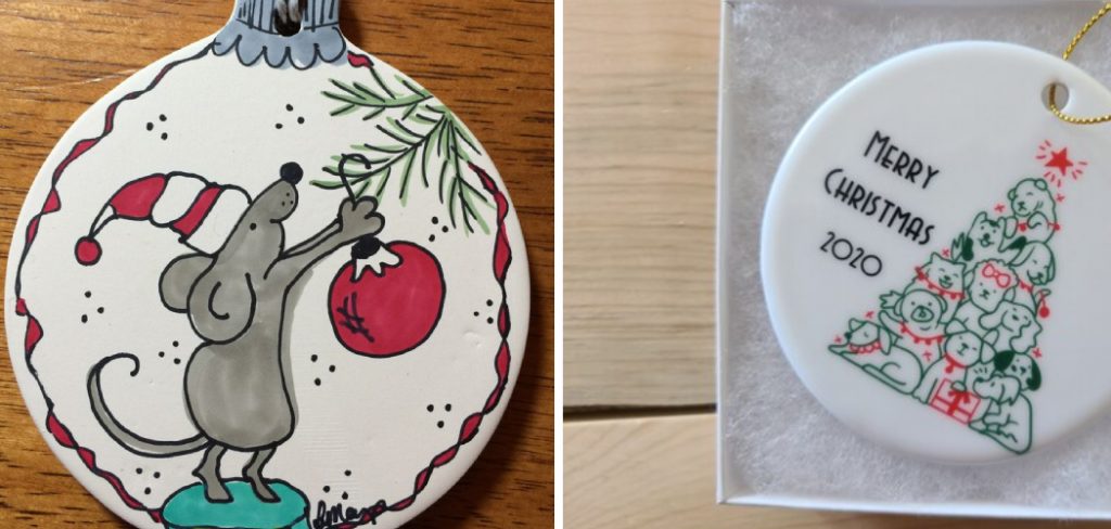 How to Write on Ceramic Ornaments