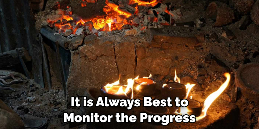 It is Always Best to Monitor the Progress