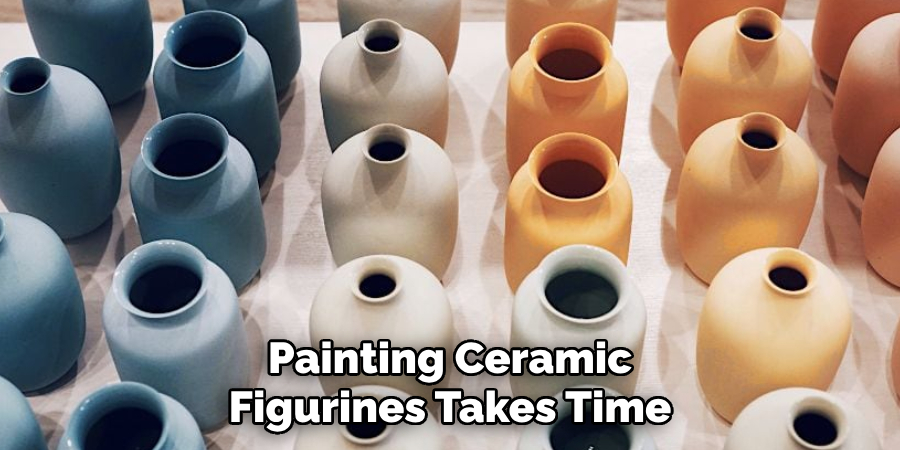 Painting Ceramic Figurines Takes Time