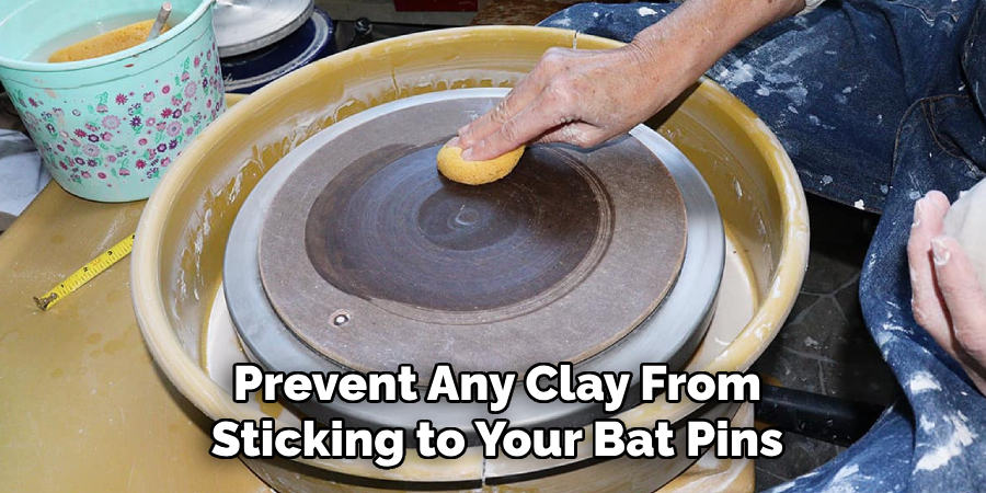 Prevent Any Clay From Sticking to Your Bat Pins