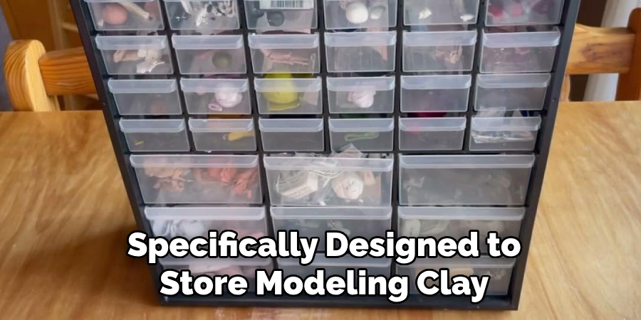 Specifically Designed to Store Modeling Clay