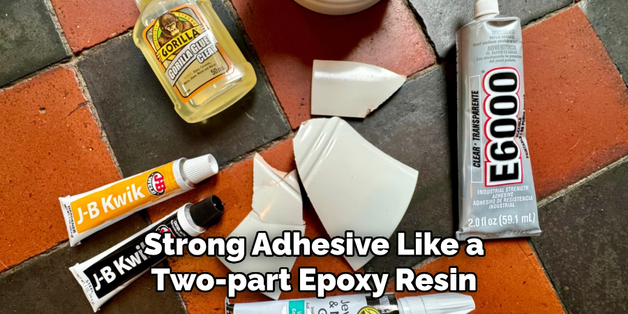 Strong Adhesive Like a Two-part Epoxy Resin