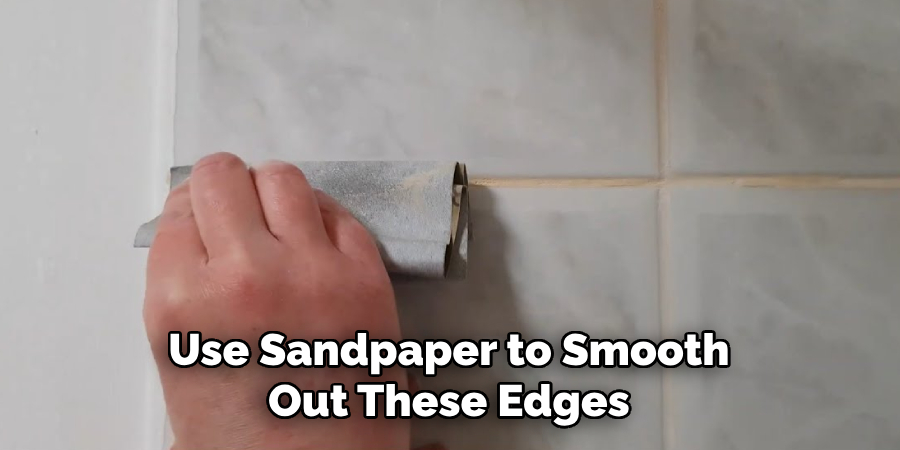 Use Sandpaper to Smooth Out These Edges