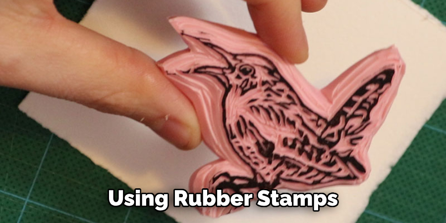  Using Rubber Stamps