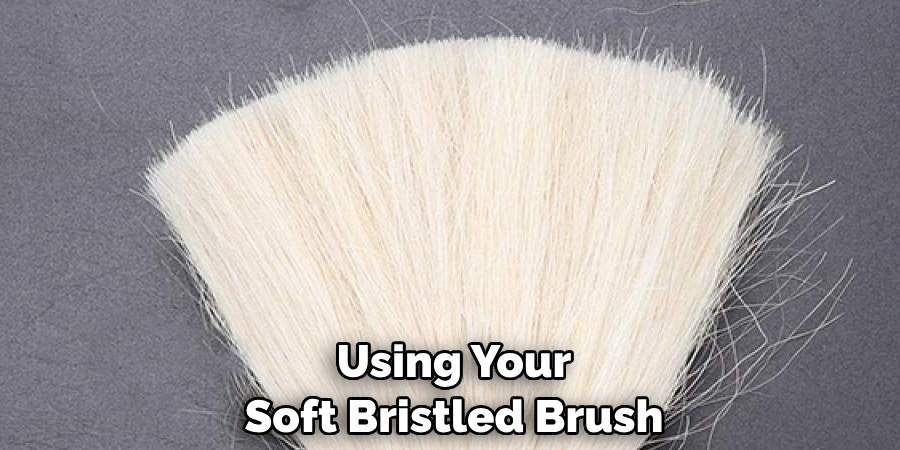 Using Your Soft Bristled Brush