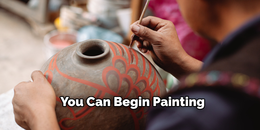 You Can Begin Painting