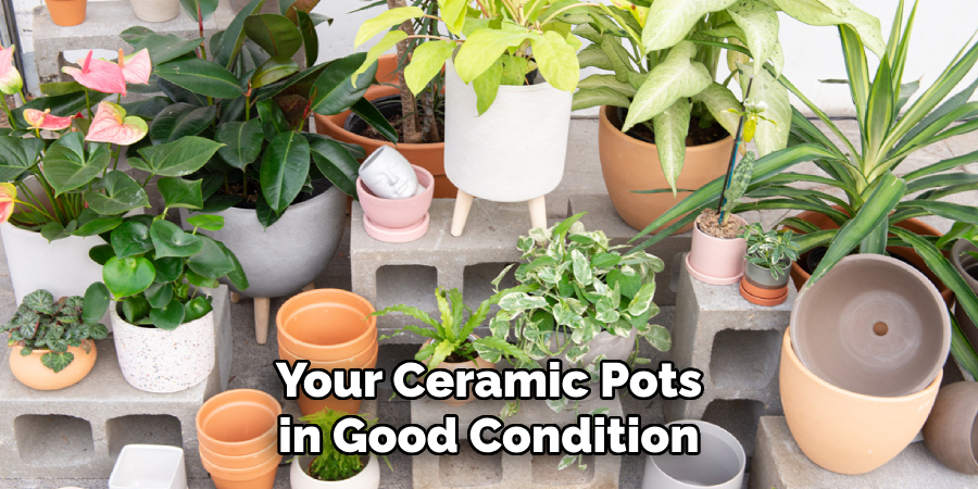 Your Ceramic Pots in Good Condition