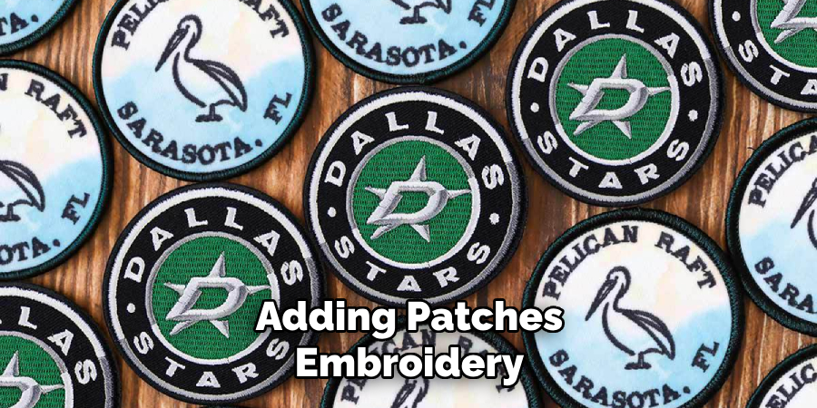 Adding Patches Embroidery