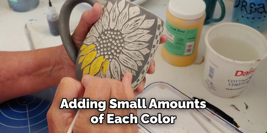 Adding Small Amounts of Each Color