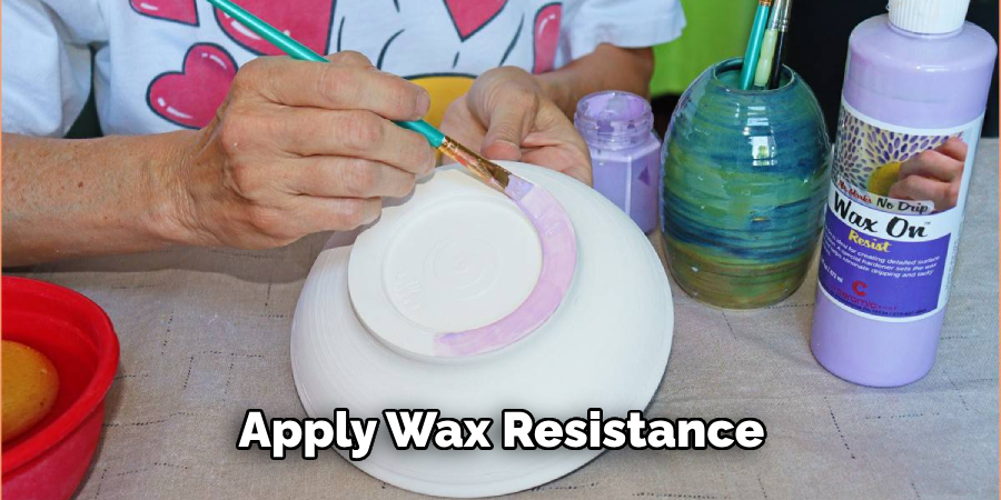 Apply Wax Resistance