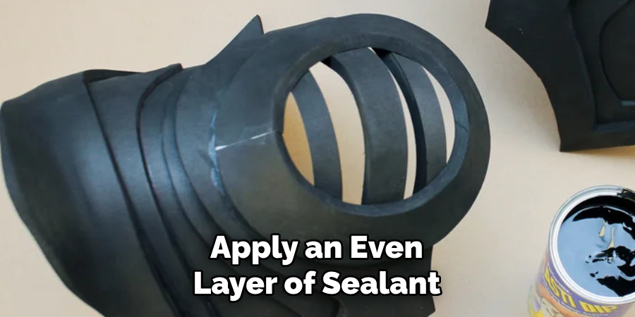 Apply an Even Layer of Sealant