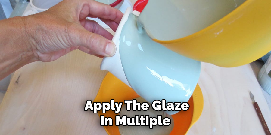 Apply the Glaze in Multiple