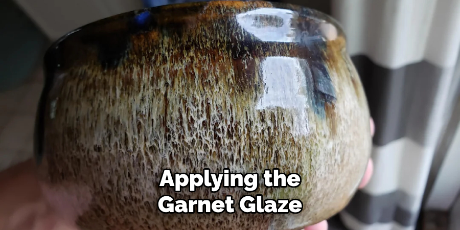 Applying the Garnet Glaze