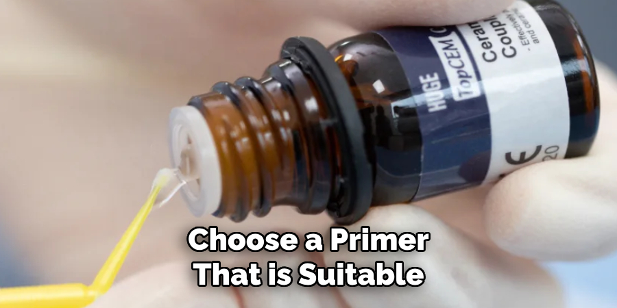 Choose a Primer That is Suitable