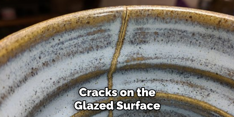 Cracks on the Glazed Surface