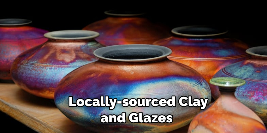 Locally-sourced Clay and Glazes