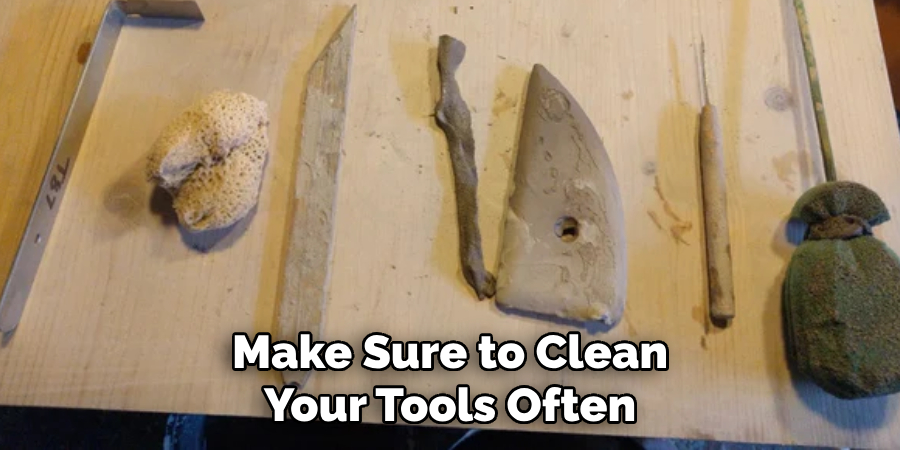 Make Sure to Clean Your Tools Often