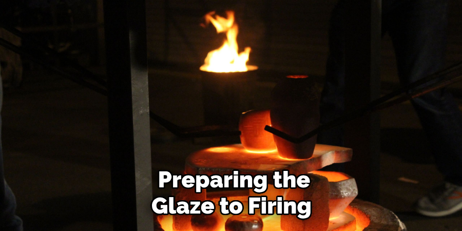 Preparing the Glaze to Firing