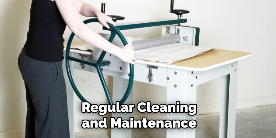 Regular Cleaning and Maintenance