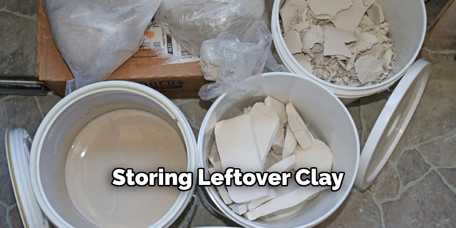 Storing Leftover Clay