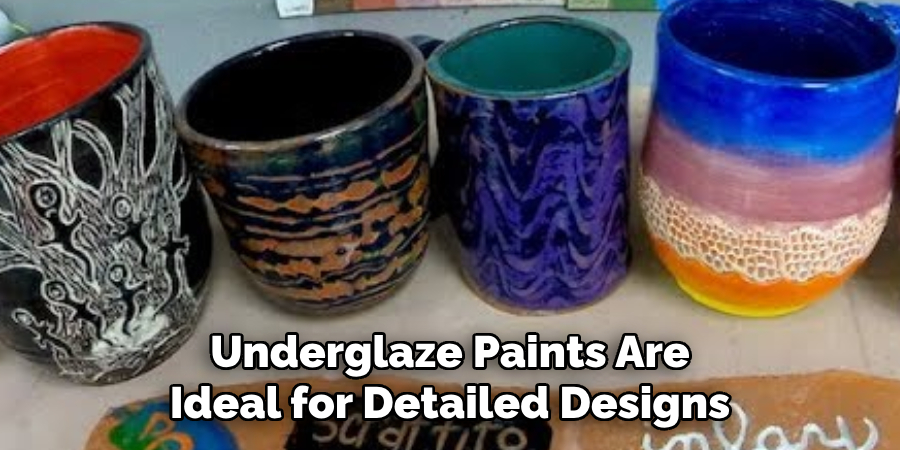 Underglaze Paints Are Ideal for Detailed Designs