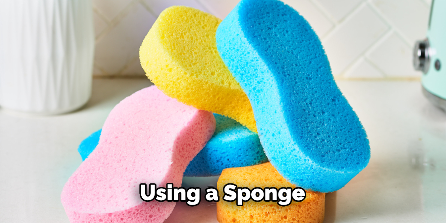 Using a Sponge