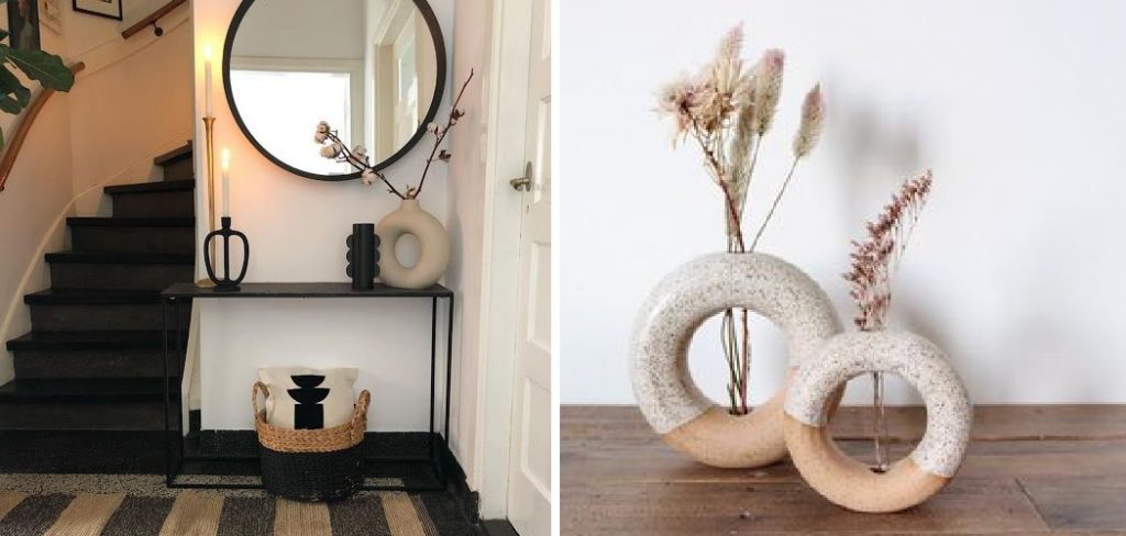 How to Style Donut Vase