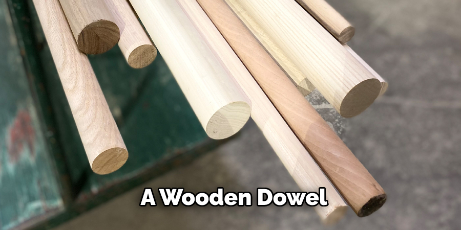 A Wooden Dowel 