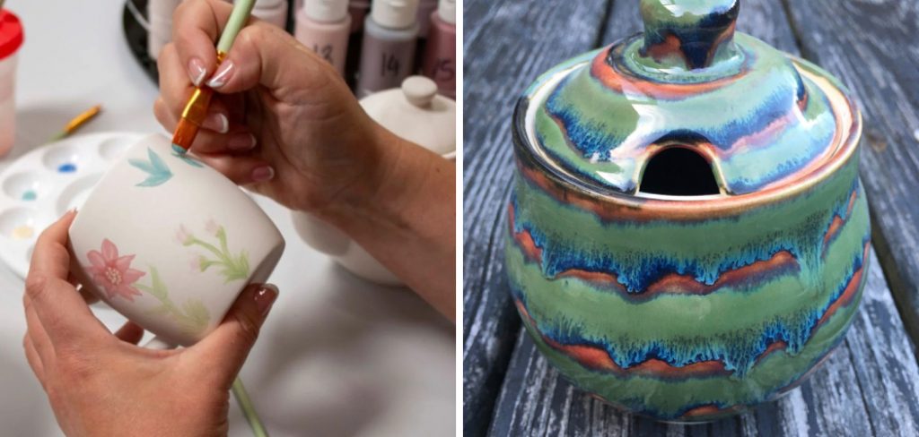 How to Seal Acrylic Paint on Glazed Ceramic