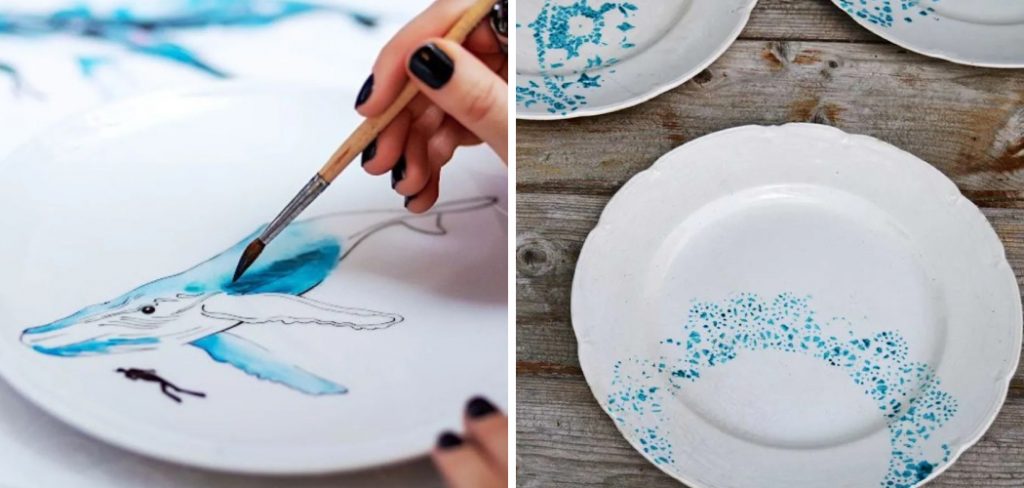 How to Seal Paint on Plates