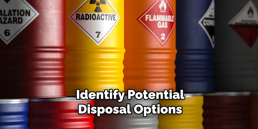 Identify Potential Disposal Options