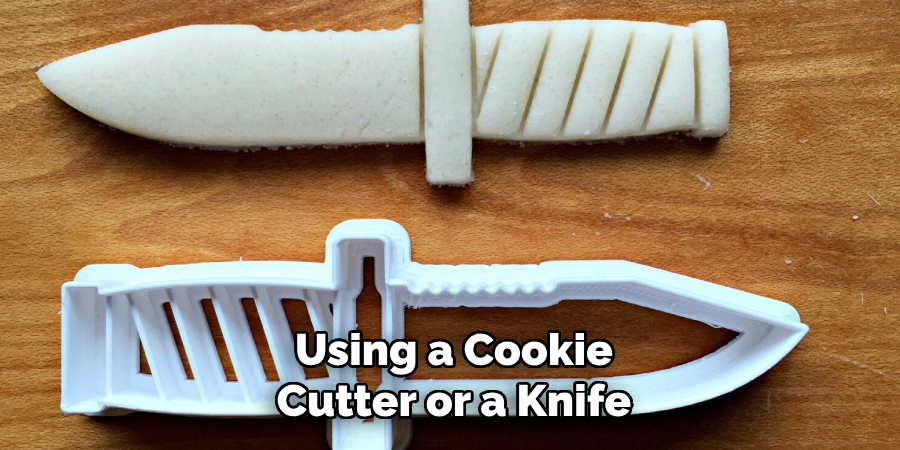 Using a Cookie Cutter or a Knife