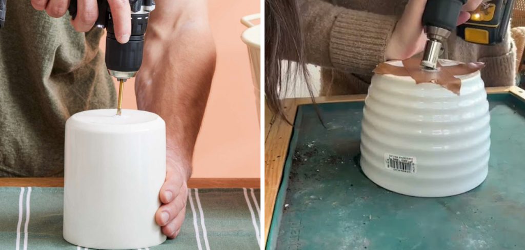 How to Make Drainage Hole in Ceramic Pot