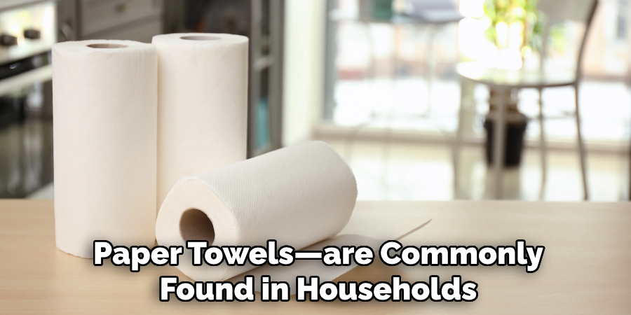 Paper Towels—are Commonly Found in Households