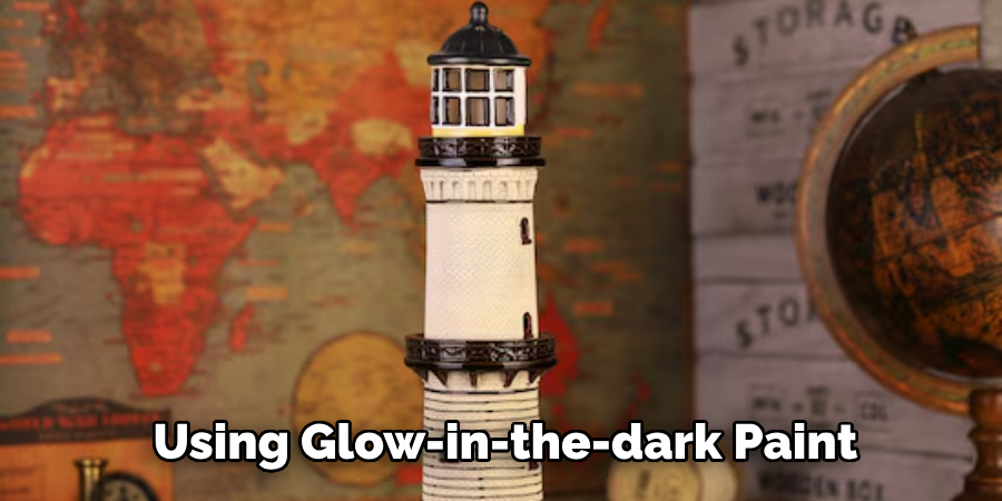 Using Glow-in-the-dark Paint