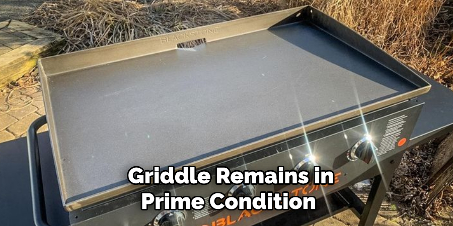  Griddle Remains in Prime Condition