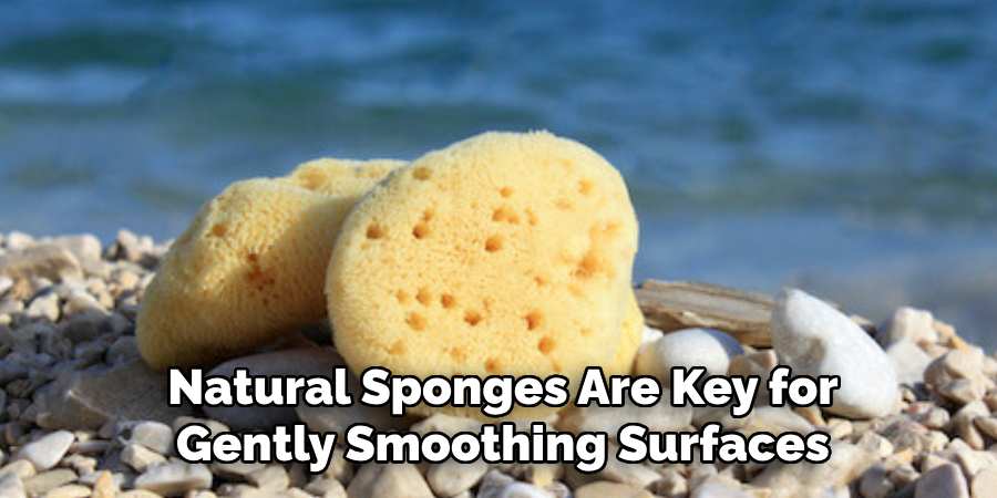 Natural Sponges Are Key for Gently Smoothing Surfaces