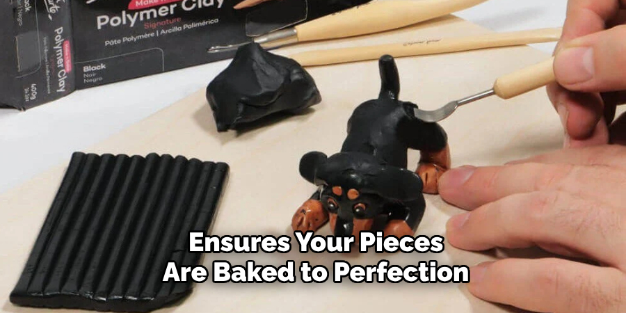 Ensures Your Pieces Are Baked to Perfection