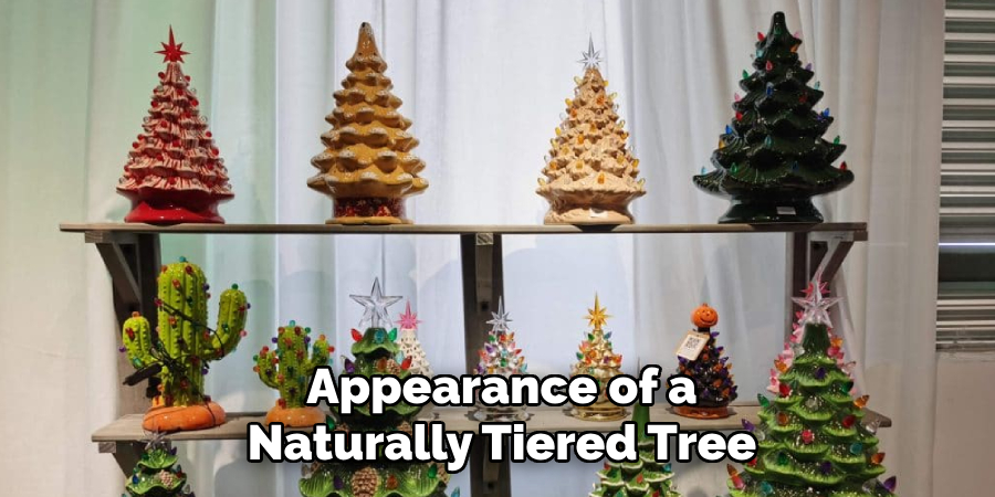 Appearance of a Naturally Tiered Tree