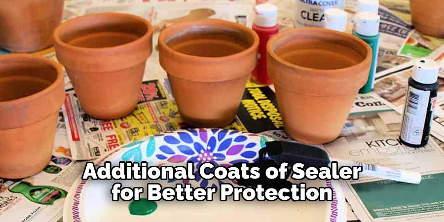 Additional Coats of Sealer for Better Protection