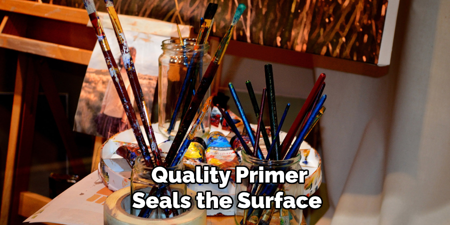 Quality Primer Seals the Surface